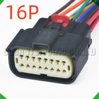 16-Pin Auto Connector Connectors Headlight Light harness 33472-1601 33482-1606 headlight