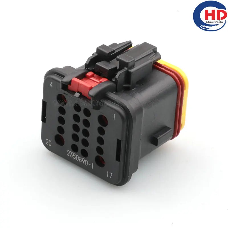20pin auto waterproof electric plastic wire harness connector 2350890-1