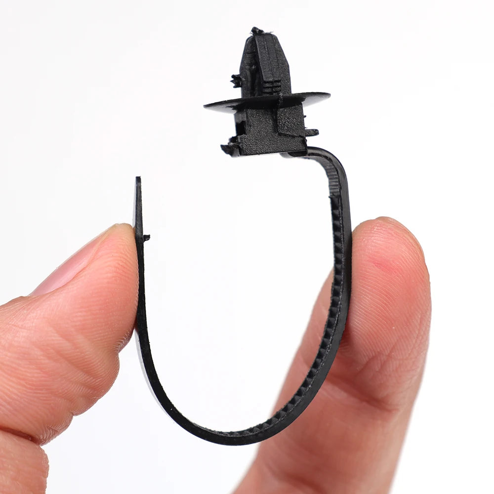 20/10Pcs Nylon Car Tie Wrap Cable Fixed Fasteners Clips Car Cable Fastening Strap Wire Band Tie Wrap Zip Tie Auto Fastener 9.5cm