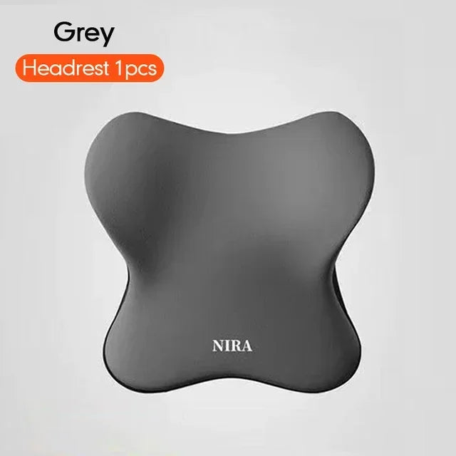 Upgraded Car Headrest Lumbar Support Memory Foam Cushion Super Head Pillow Comfortable Cushion Backrest Car Accsesorie Amagi