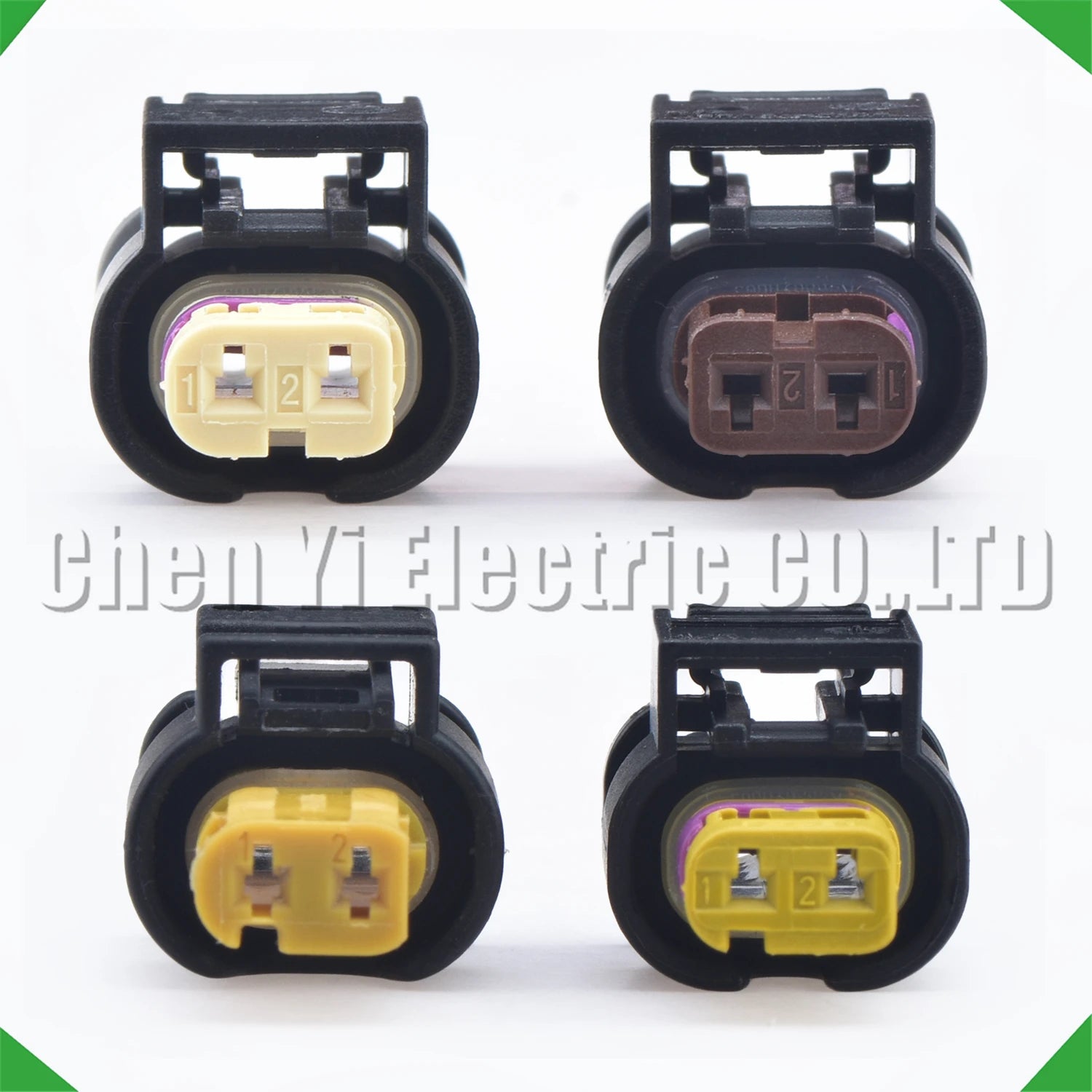 2-Pin Connector waterproof connector Injector solenoid valve camshaft 4H0973702 Vw