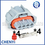4 Pin Automotive waterproof connector ignition coils Oxygen Sensor harness plug 1928401198 1928401736 1928404993 1928404635