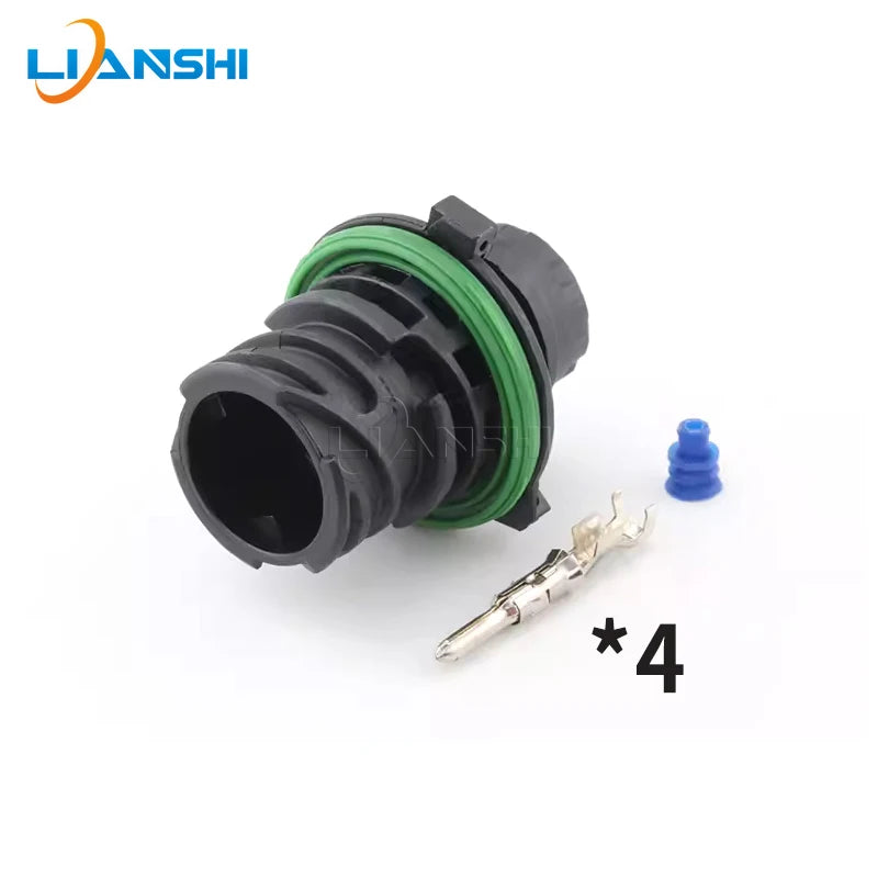 1-967402-1/1-967325-1 Automotive connector Universal odometer wiring harness plug 4-hole waterproof connector sheath with termin