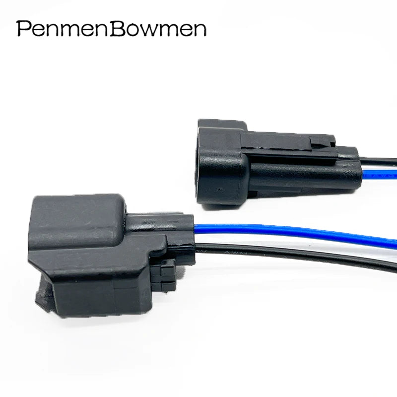 1 Set 2 Pin Auto Fuel Injector Nozzle Methanol Electrical Cable Connectors Wire Harness Plug for Ford Chevrolet 7283-5967-30