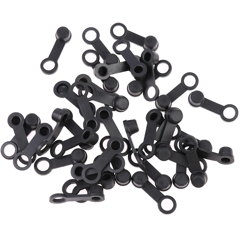 10Pcs/set Motorcycle Dust Caps Bleed Nipple Brake Screw Caps Brake Caliper Cover Motorcycle Valve Rubber Dust Caps