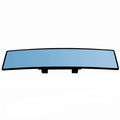 Car Snap-on HD Large Field of View Anti-fog Rear-view Mirror Universal Anti-glare Wide-angle Mirror White Car Accessories Amagi