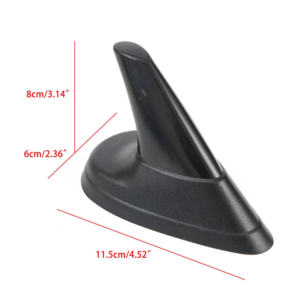 1 Pc Car Virtual False Antenna Black ABS Plastic Appearance Finned Aerial False Antenna Fits SAAB 9 3 9 5 93 95 Car Parts