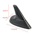 1 Pc Car Virtual False Antenna Black ABS Plastic Appearance Finned Aerial False Antenna Fits SAAB 9 3 9 5 93 95 Car Parts