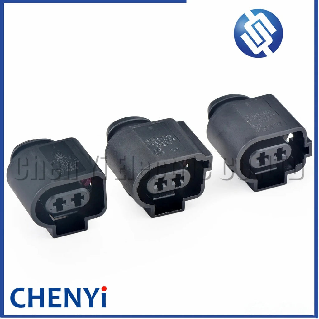 2 Pin auto Parking Brake Actuator connector solenoid valve plug 1J0973722 1J0973722A 6X0973722G 1717692-1 1717692-2