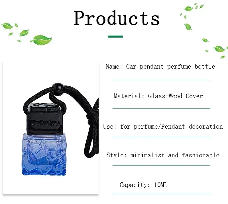 Decorative Car Air Freshener Car Diffuser Hanging Bottle For Travel Car Auto Amagi