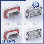 12 Pin Deutch IPD DT Connector DT15-12PA DT13-12PA PBC Straight Needle bender Seat solder panel end socket DT06-12S DT04-12P