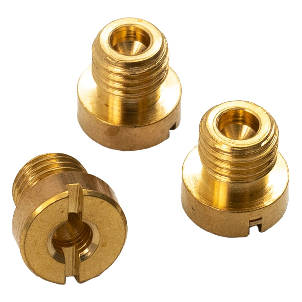 25pcs Carburetor Main Jet 55-115 M6 For Dellorto & For Mikuni 6mm Thread Carburetors Injector Nozzle Main Jet Set