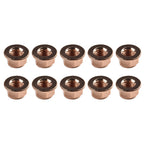 50 Pcs Exhaust Nut Elbow Nuts M8 SW 13 Turbocharger Manifold Copper Nut Automobile Exhaust Pipe Hexagon Nut