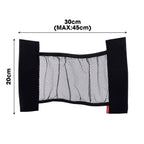 Car Trunk Elastic Mesh Fixed Straps Car Interior Organizer Extinguisher Storage Net Bag Seat Back Fixing Bag Auto Car Accessory