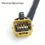 1 Set 4 Pin Car Crash Seat Belt Air Cushion Electrical Cable Connectors Female Male Wire Harness Plug For Honda Civic Accord Fit