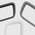 For Tesla Model 3/Y Car Interior Rear View Mirror Protective Case Rearview Mirror Silicone Protective Frame Accessories Amagi