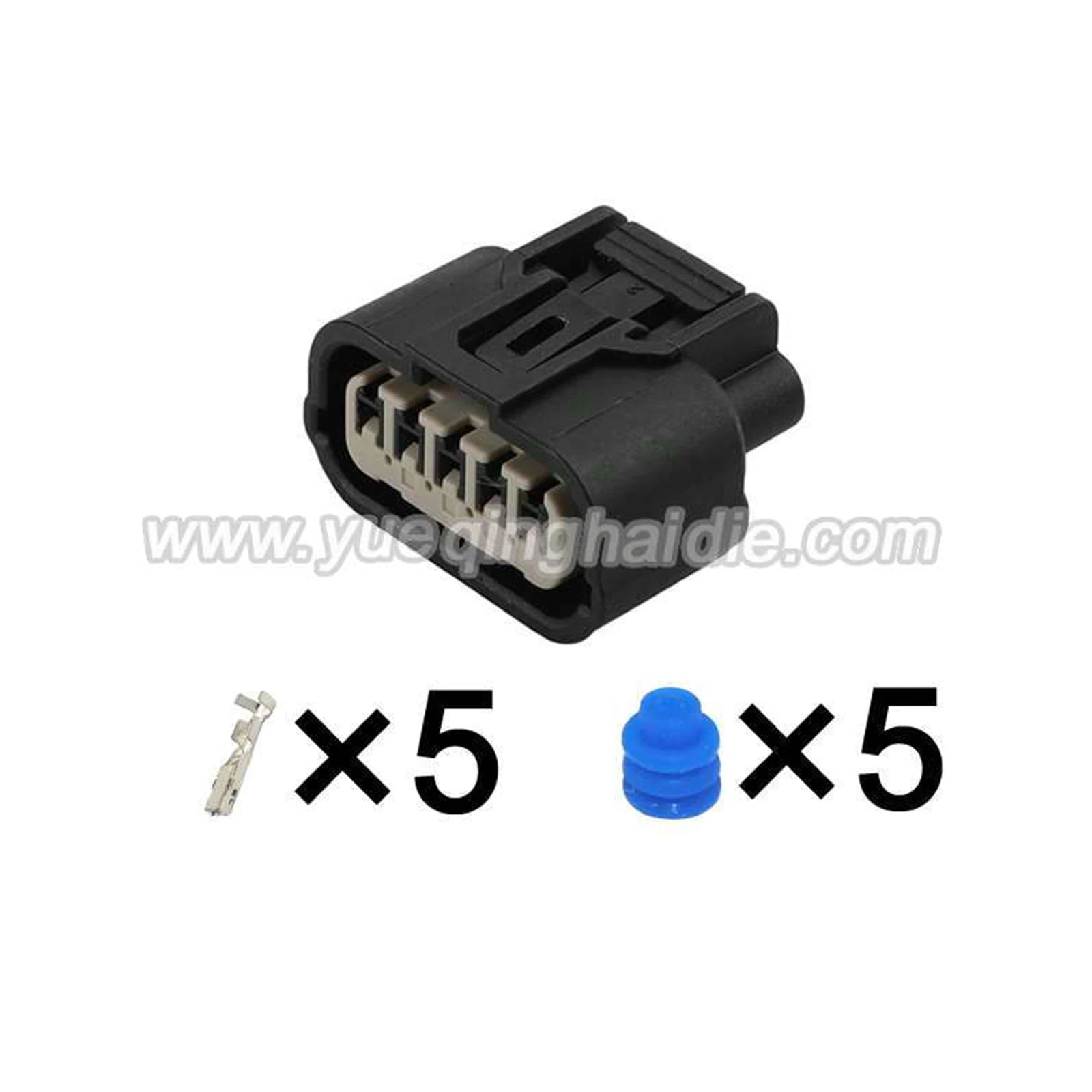 5 Pin Connector Waterproof 1mm Male Female Connector Auto Wire Harness Automobile House Cable Plug for Honda 6189-1081 6189-6909