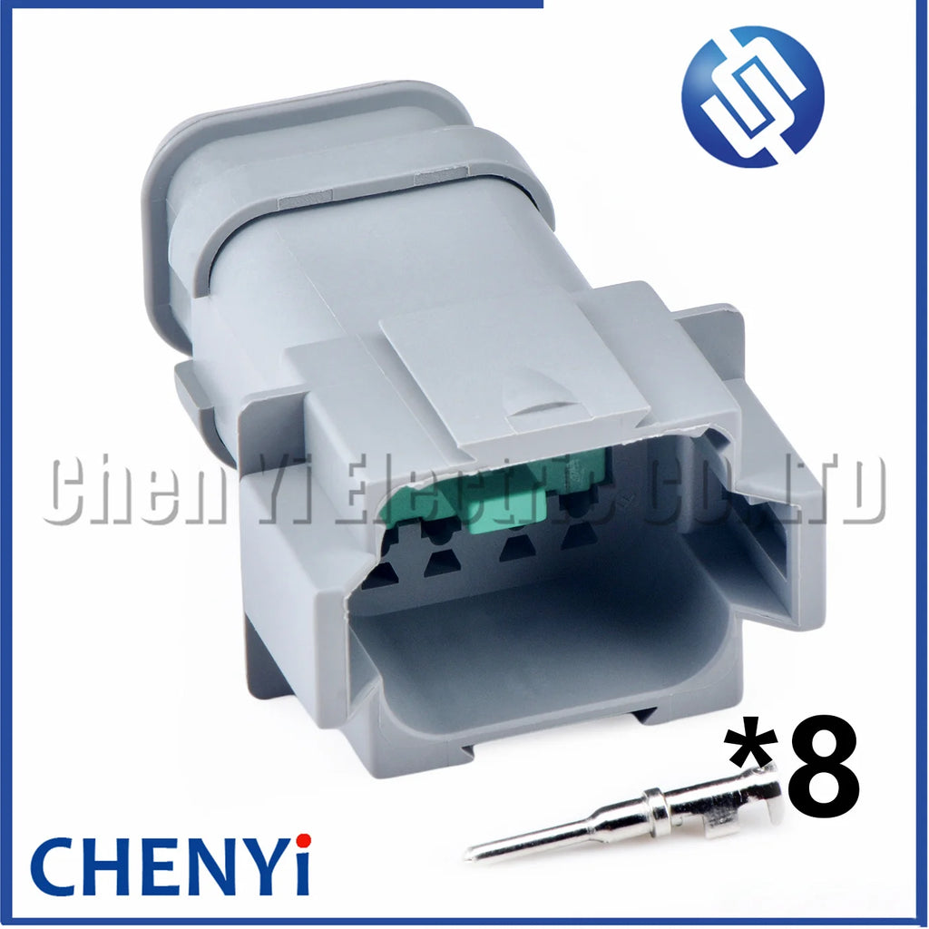 8 Pin Automotive waterproof connector Wiring Harness Plug For Deutsch DT series DT04-8P-E008 DT06-8S-E008 DT04-8P DT06-8S
