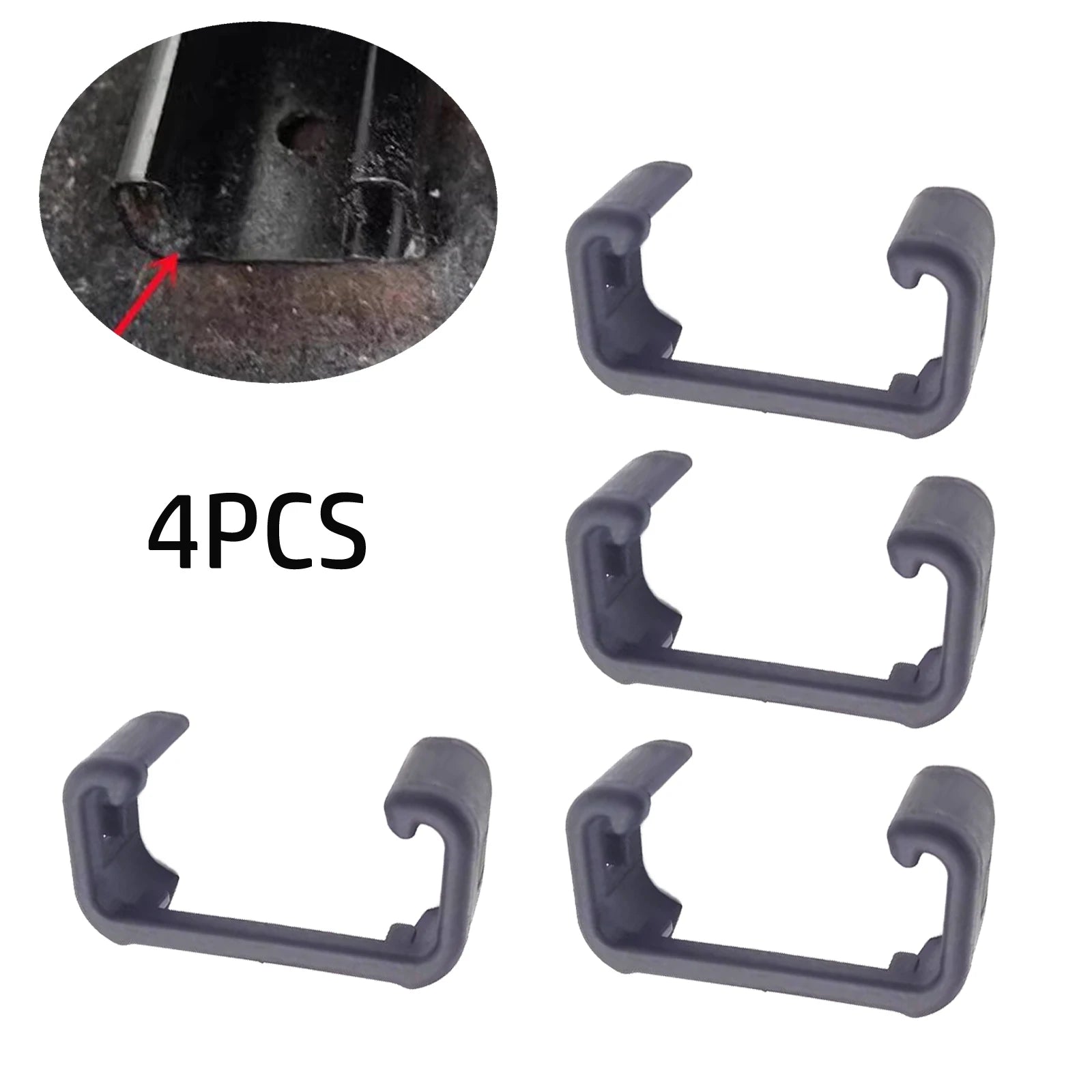 4X Seat Slide Rail Blanking Cap 5N0881347A  For Polo For Tiguan For Sharan Automotive Interior Seat Accessories