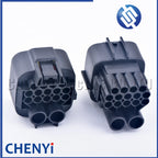 16 Pin Auto waterproof connector male or female QLW2-16MA-B  QLW2-C-16F-B Automobile High Power Large Current Composite Plug