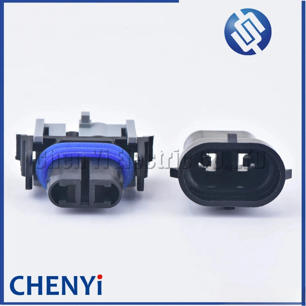 2 Pin Car Headlight Fog Lamp Holder Connector Waterproof harness plug H11 H8 H9 HB3 Light bulb Socket MG652520-2 GE811 GE881