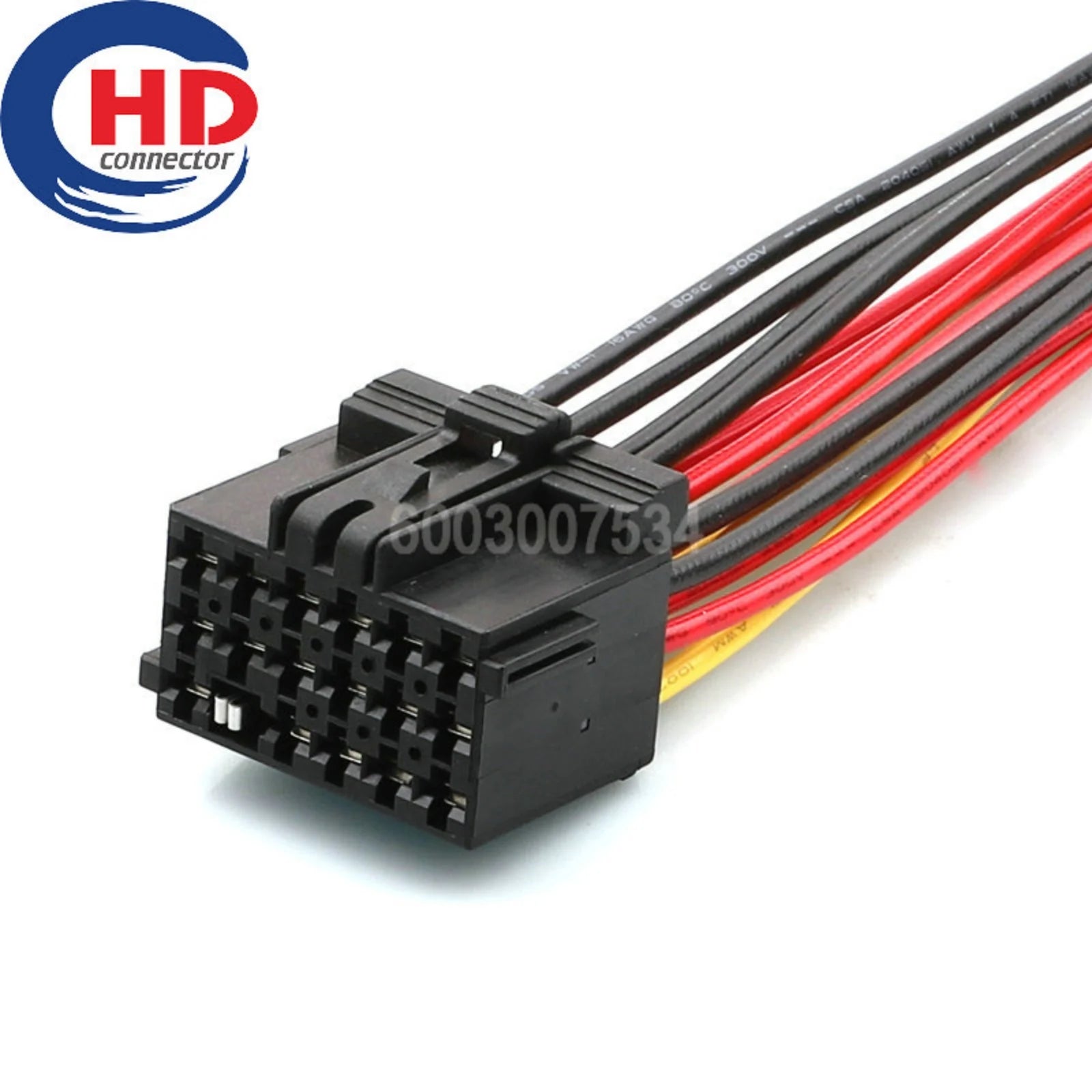 17 Pin Automotive waterproof connector female Automotive multimedia amplifier plug 1241581-1 1355204-1