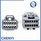 12 Pin Automotive connector Keyless start module Wire harness plug 7283-3442-40 7282-3442-40 For Ford Nissan Volvo BLIS
