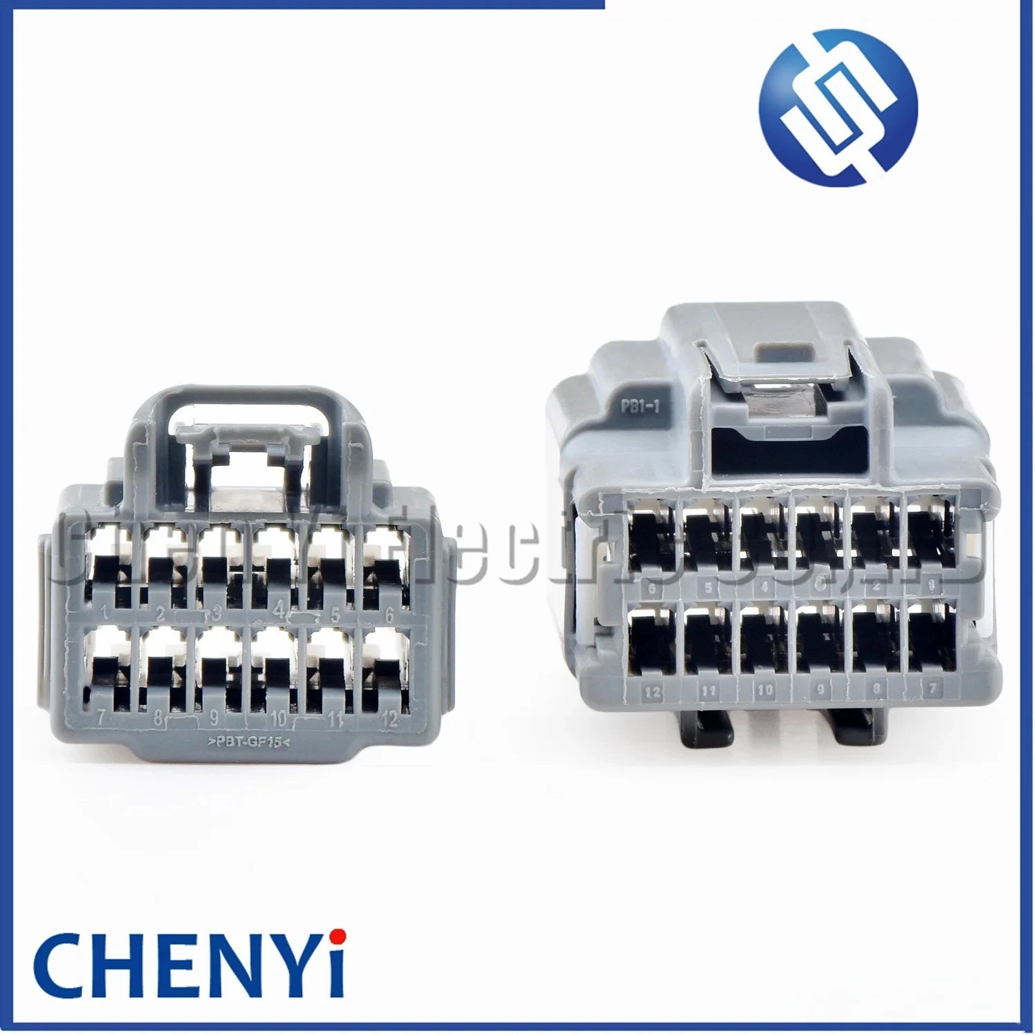 12 Pin Automotive connector Keyless start module Wire harness plug 7283-3442-40 7282-3442-40 For Ford Nissan Volvo BLIS