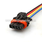 4 Pin Automotive 3.5mm Female Connector intake pressure Oxygen Sensor Wire harness Plug For Chevrolet Cadillac 368162-1