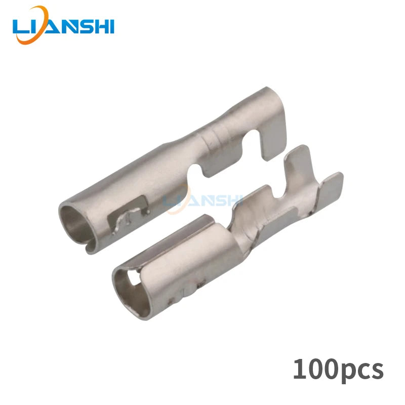 100pcs round end 3.5 series bullet wire harness terminal Automobile ST730060-1 Modified terminal DJ221-3.5A