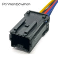 1 Set 6 Pin Car Electrical Cable Connectors Female Male Wire Harness Plug MG620401 MG610398 7122-8365 7123-8365