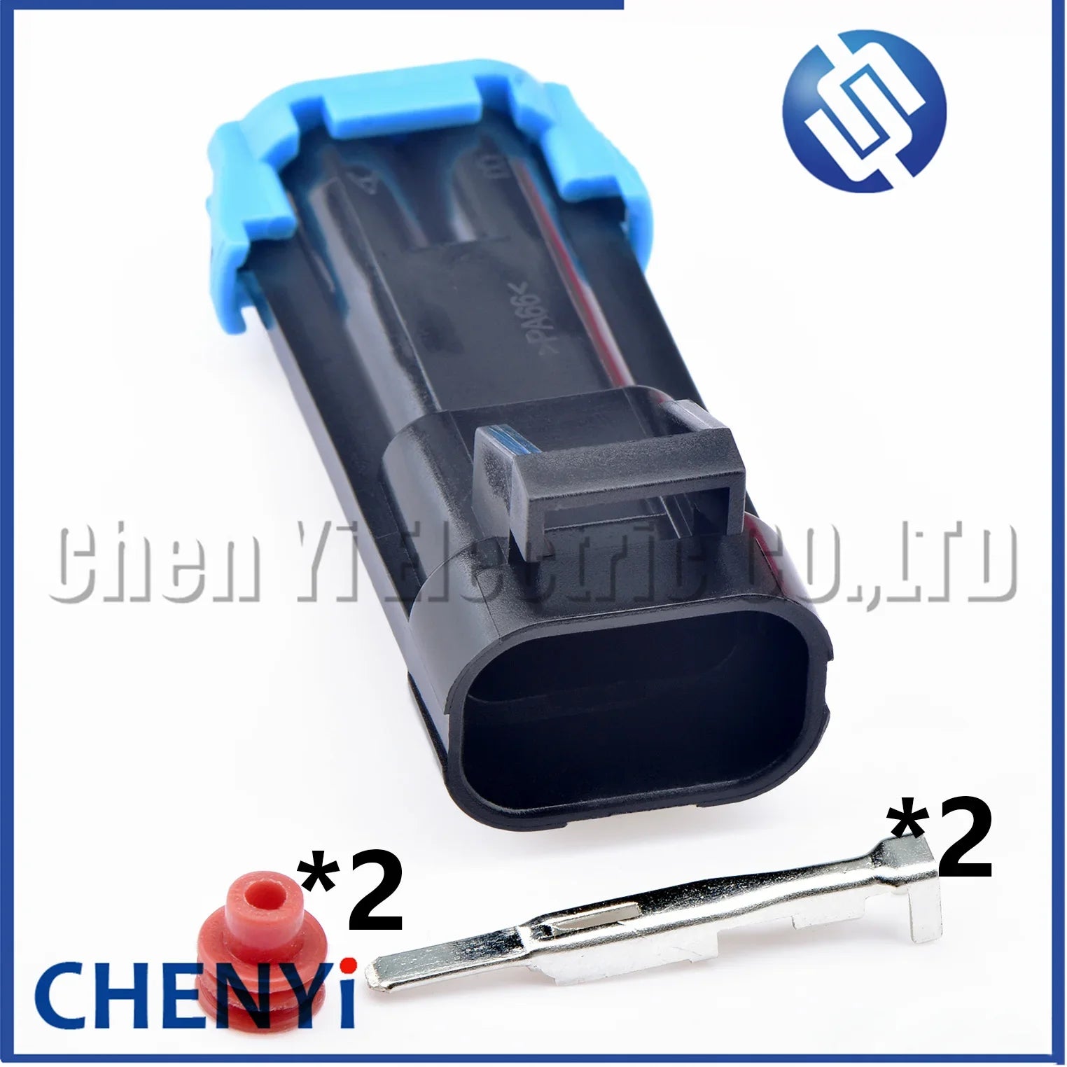 2 Pin 2.8mm series Automotive waterproof connector blade Blower Motor Plug For Chevrolet Buick