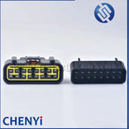 16 Pin male female 2.3mm series automotive waterproof plug FW-C-E16F wire cable harness connector socket FW-C-E16F-B FW-L-D16F-Y
