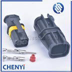 1 set Black 2 pin 18286000002 Automotive Relay Plug EFI Motor Socket Electrical Car Connector Light Socket
