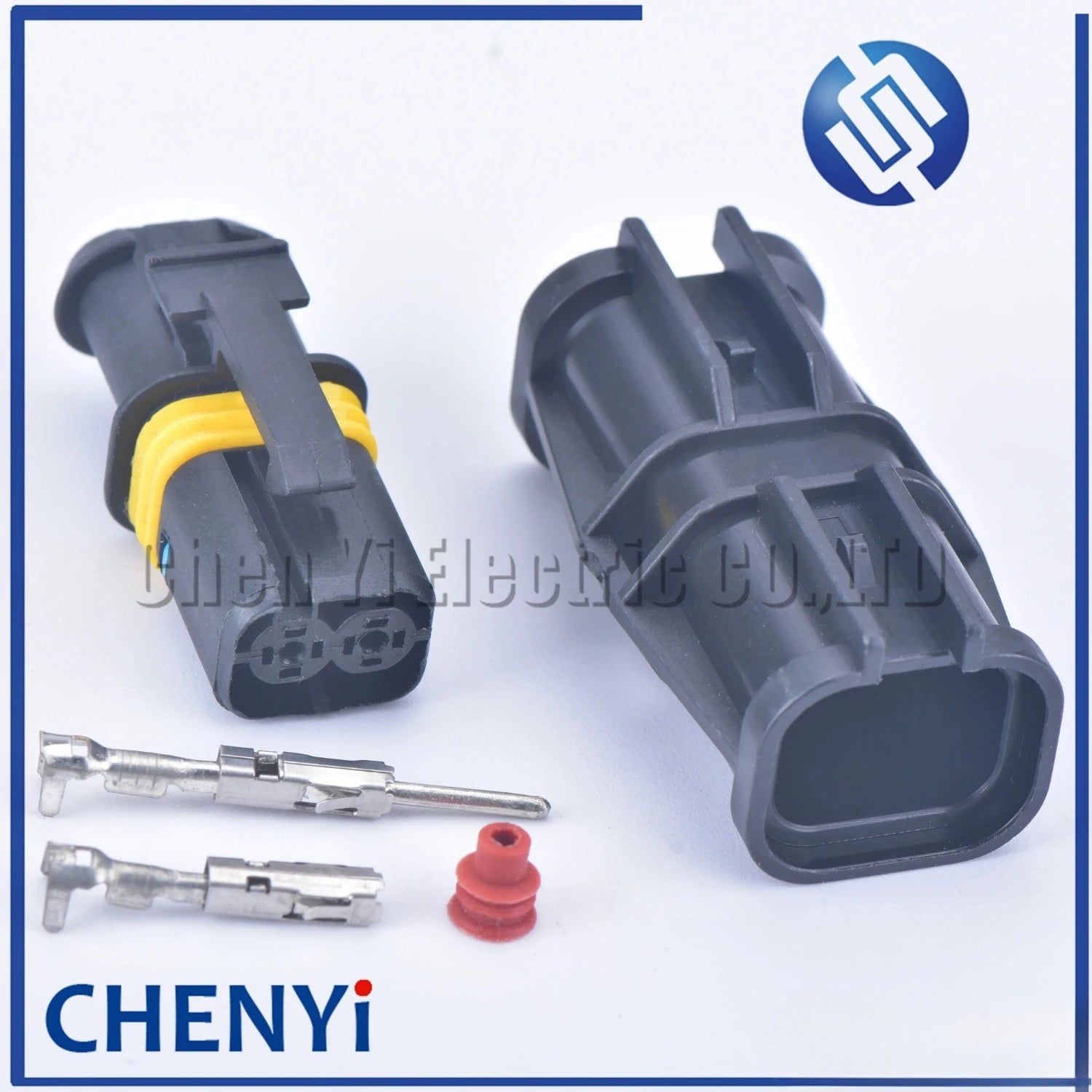 1 set Black 2 pin 18286000002 Automotive Relay Plug EFI Motor Socket Electrical Car Connector Light Socket