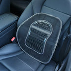 Car Seat Office Chair Massage Back Lumbar Support Mesh Ventilate Cushion Pad Black Mesh Back Lumbar Cushion for Car Driver Amagi