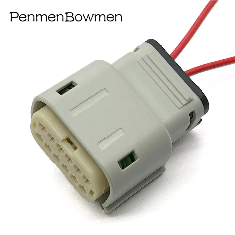 1 Set 12 Pin 33472-1202 Car Jumper Compatible Electrical Cable Connectors Wire Harness Plug for Harley GTS Radio