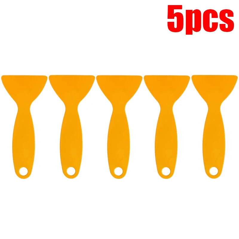 Yellow Scraper Car Film Application Tools Universal Auto Film Wrap Tint Tinted Sticker Scraper Hard Sticker Smooth Squeegee Kit