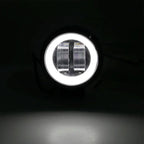 Motorcycle LED Angel Eye Work Light Bar Spot Lamp Offroad Car Boat Truck SUV Pickup 12V 24V Driving Fog Lamp Headlight Amagi