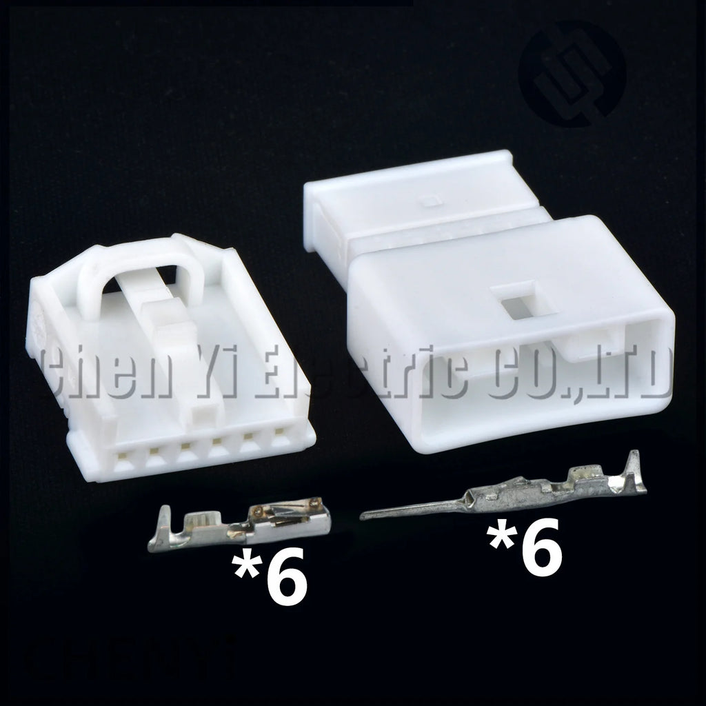 6 Pin Automotive connector Reading light wire harness plug CY000634-0.6F CY000634-0.6M For Nissan Qashqai X-Trail