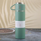 Vacuum Flasks Thermoses Set Thermos for Hot Water Bottle Drinkware Fathers Day Gifts Home Stainless Steel 500ml Thermal Cold