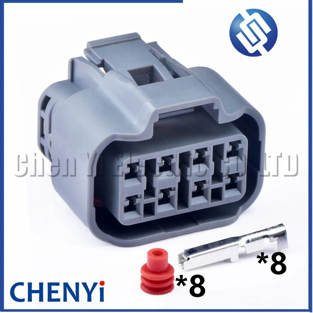 8 Pin Automotive waterproof connector excavator fuel injector plug 7283-1364-40 7157-8717-80 For 4HK1/6HK1