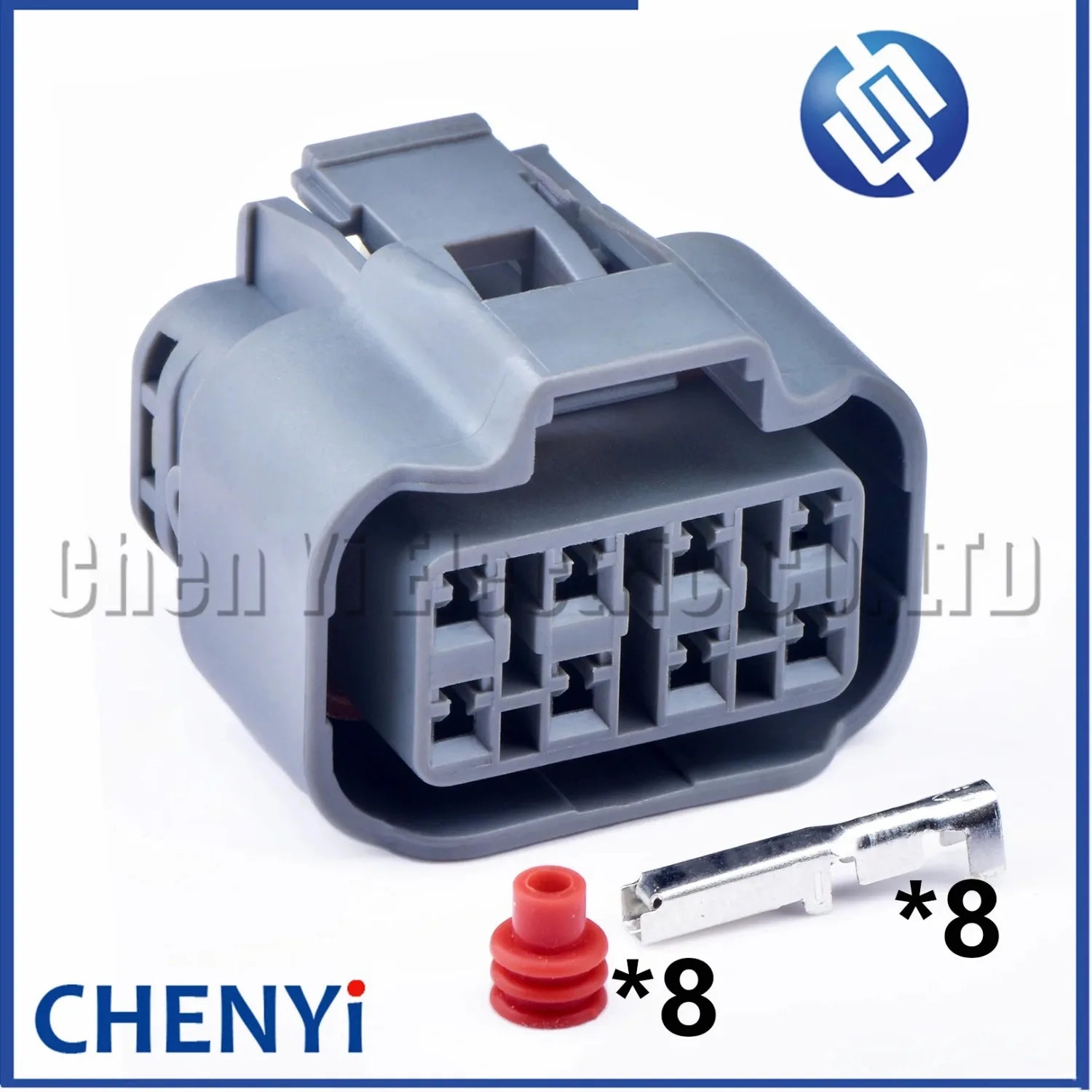 8 Pin Automotive waterproof connector excavator fuel injector plug 7283-1364-40 7157-8717-80 For 4HK1/6HK1
