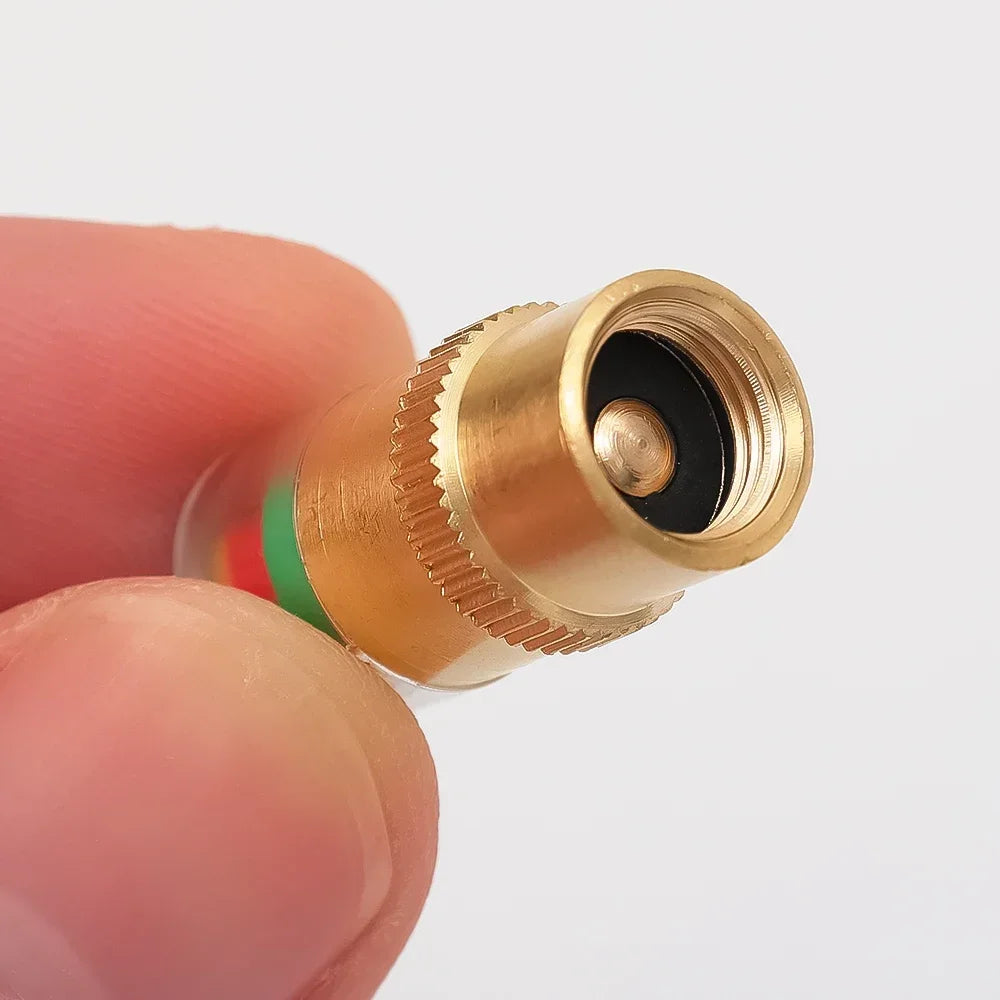 Car Tyre Pressure Indicator Valve Gauge Indicator Alarm Monitoring Bonnet Sensor Automotive External Valve Detection Monitor