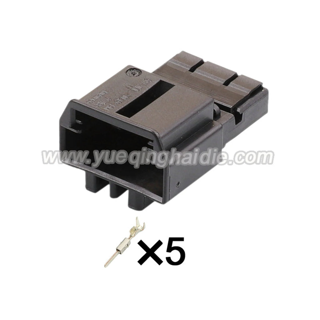 5Pin Connector Unsealed 1.5mm Male Female Connector Automobile Wire Harness Cable Plug For Golf 5G0972715 5K0972705