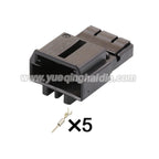 5Pin Connector Unsealed 1.5mm Male Female Connector Automobile Wire Harness Cable Plug For Golf 5G0972715 5K0972705
