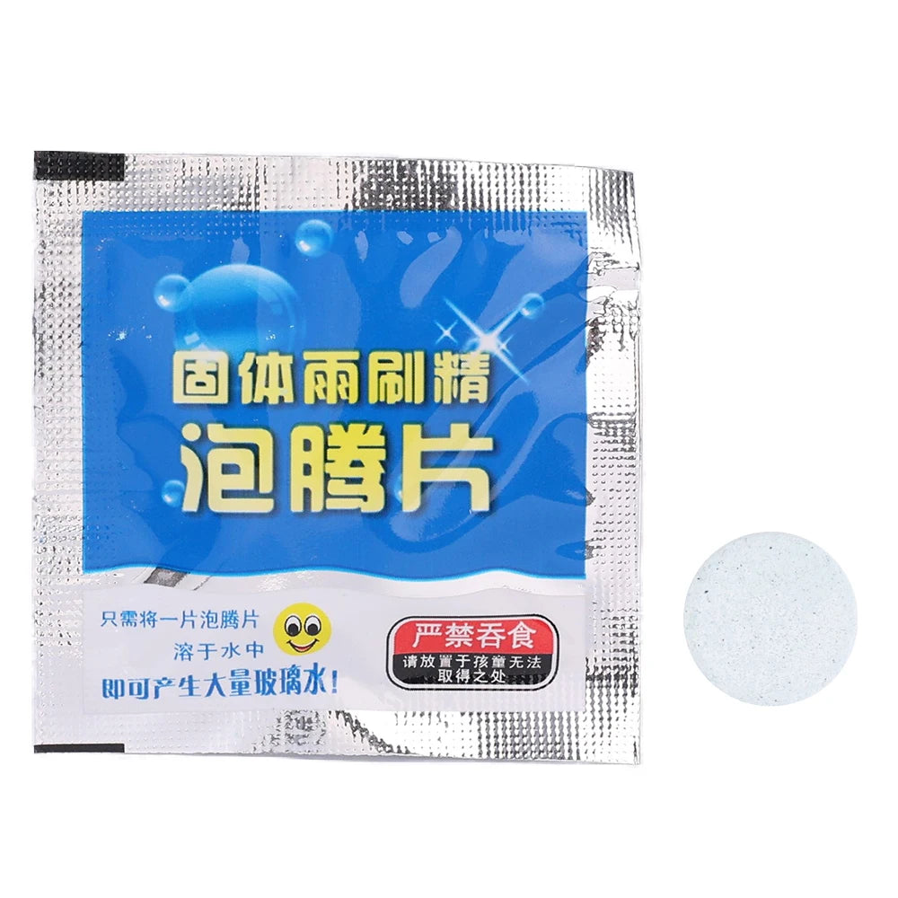 Car Windscreen Wiper Solid Cleaner Effervescent Tablets Cleaning Universal Windshield Window Glass Water Dust Washing Cleaner