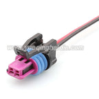 Delphi 2 Pin Connector Waterproof 1.5mm Male Female Connectors Automotive Terminal Wiring Harness Cable Socket 13543639 15449028