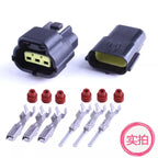 AMP connector, automotive waterproof plug terminal connector, 4/6/8/12-core male and female mating 1.8 series plug