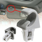 2 Pcs Car Sun Visor Bracket Hook Clip For Toyota  Sun Visor Bracket Hook Clip Car Sun Visor Clip Holder Hook Bracket Hanger